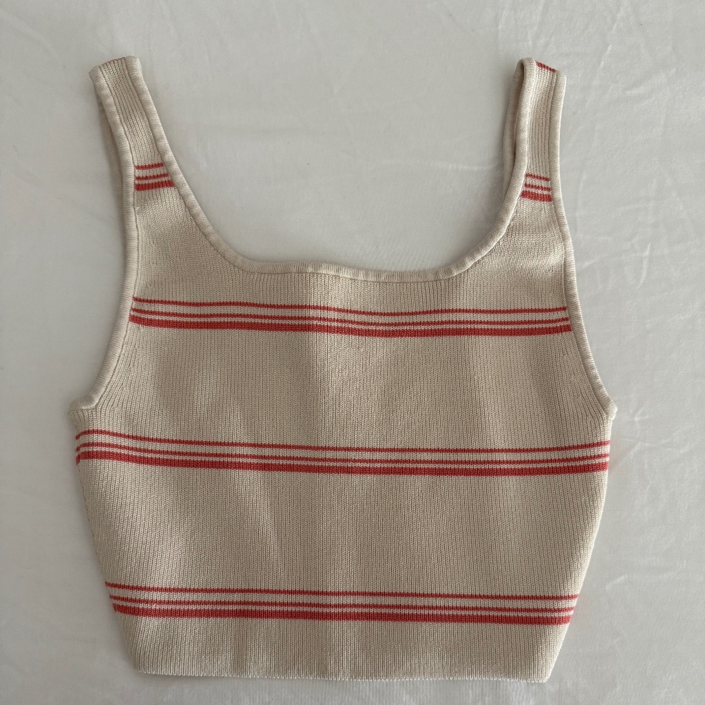 Aritzia sculpt knit tank